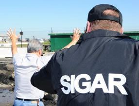 A SIGAR investigator